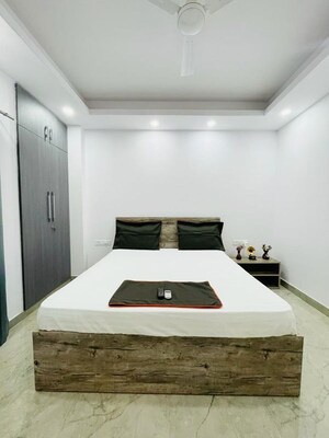 Kitchen in 1 BHK Builder Floor at Ansal Sushant Lok I, Sector 43 – for Rent