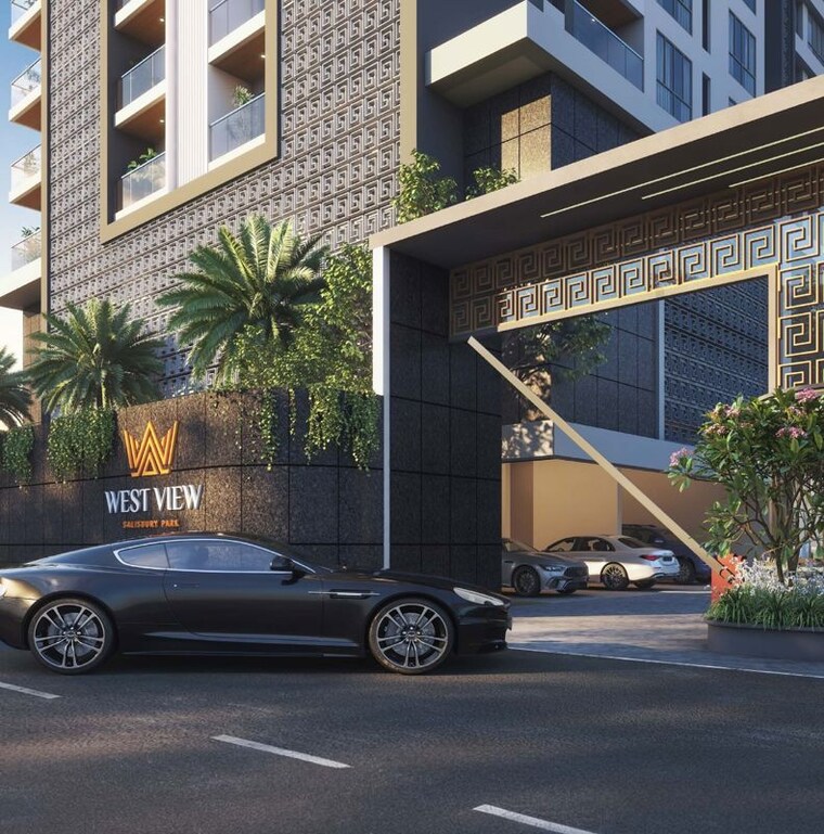 Exterior View, west-view-society 4 Bedroom 1961 Sq.Ft. Apartment In Salisbury Park Pune 9847464
