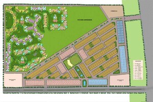 Master Plan in 2.5 BHK Apartment at Amrapali Ivory Heights, Amrapali Dream Valley – for Rent