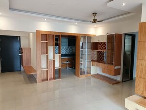 Living Room in 2 BHK Apartment at Vajram Elina, Thanisandra Main Road – for Rent