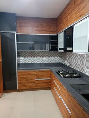 Kitchen in 2 BHK Apartment at Vajram Elina, Thanisandra Main Road – for Rent