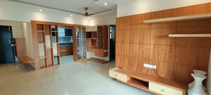 Living Room in 2 BHK Apartment at Vajram Elina, Thanisandra Main Road – for Rent