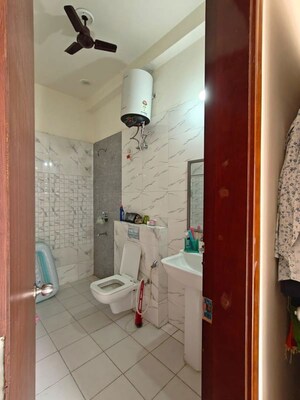 Bathroom in 3 BHK Builder Floor at Vipul World Floors, Sector 48 – for Rent