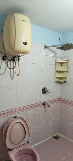 Bathroom in 3 BHK Apartment at Ittina Akkala, Basavanagar – for Rent