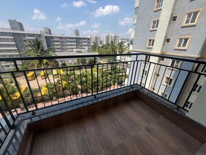 Balcony in 3.5 BHK Apartment at VRR Fortuna, Sarjapur Road – for Rent