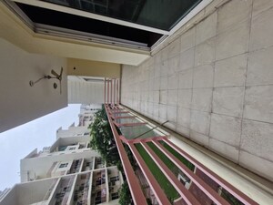 Balcony in 4 BHK Apartment at Mahagun Moderne Low Rise, Sector 78 – for Rent
