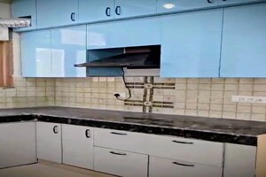 Kitchen in 2 BHK Apartment at Pareena Om Apartments, Sector 112 – for Rent