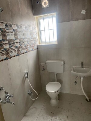 Bathroom in 1 BHK Apartment at Sector ii – for Rent