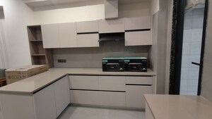 Kitchen in 3 BHK Builder Floor at Dlf Phase V – for Rent
