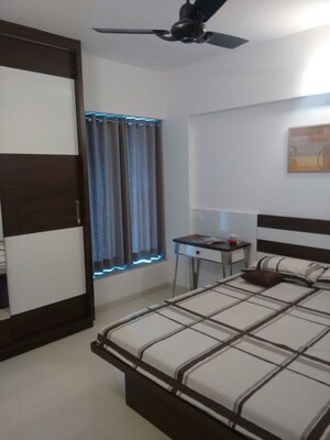 Bedroom in 2 BHK Apartment at Alcon Rethos Apartment, Kharadi – for Rent