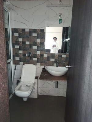 Bathroom in 3 BHK Apartment at Pristine Privilege, Aundh – for Rent