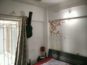 Bedroom in 1 BHK Apartment at Suyog Nisarg, Wagholi – for Rent