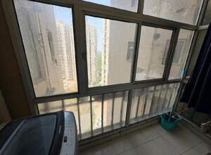 Balcony in 2 BHK Apartment at Nimbus Express Park View, Chi V Greater Noida – for Rent