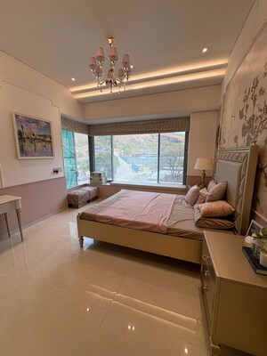 Master Bedroom in 4 BHK Apartment at Yashada Jubilee Hills, Baner – for Rent