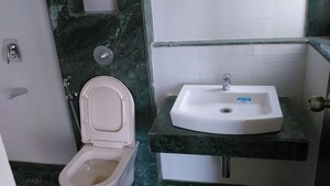Bathroom in 3 BHK Apartment at Lodha Splendora, Ghodbunder Road – for Rent