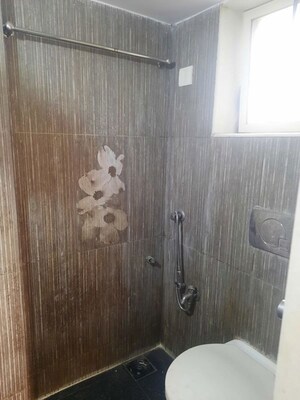 Bathroom in 1 BHK Apartment at Raj Residency Kasarvadavali, Kasarvadavali – for Rent