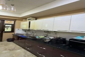 Kitchen in 3 BHK Builder Floor at Sector 7 – for Sale