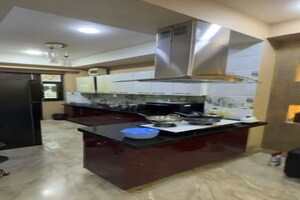 Kitchen in 3 BHK Builder Floor at Sector 7 – for Sale