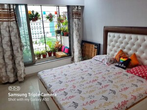 Bedroom in 3 BHK Apartment at Poonam Heights, Goregaon West – for Rent