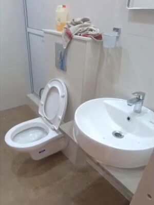 Bathroom in 2 BHK Apartment at Vedant Complex CHS, Samata Nagar – for Rent