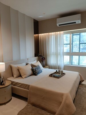 Living Room in 2 BHK Apartment at Indiabulls One Indiabulls Park, New Panvel – for Sale