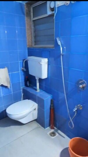 Bathroom in 2.5 BHK Apartment at Kanakia Spaces Niharika, Manpada – for Rent