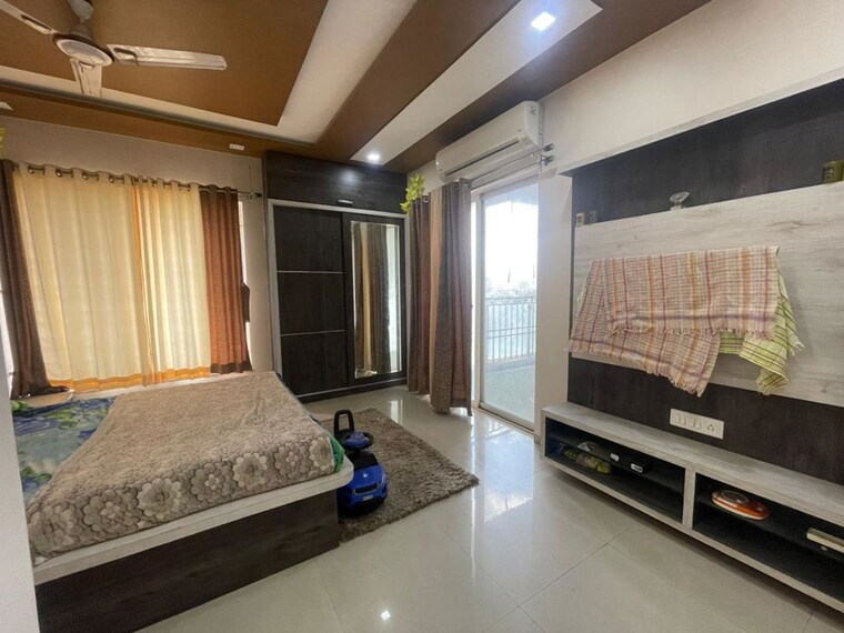 Master Bedroom, notting-hills 2.5 Bedroom 1100 Sq.Ft. Apartment In Kondhwa Budruk Pune 9898250