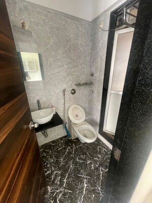 Bathroom in 2 BHK Apartment at Dss Mahavir Millennium, Vasant Vihar – for Rent