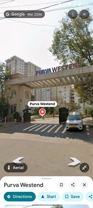 2 BHK Apartment – Exterior View View at Puravankara Purva Westend, Kudlu Gate - for Rent