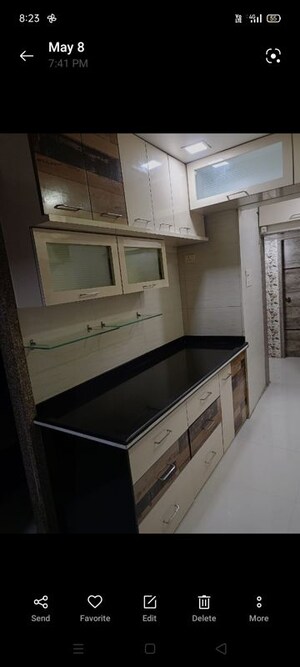 Kitchen in 2 BHK Apartment at Baba Cottage, Vashi Sector 26 – for Rent