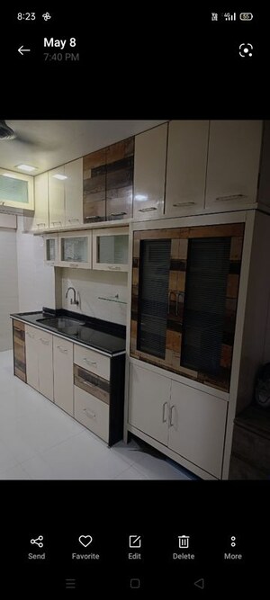 Kitchen in 2 BHK Apartment at Baba Cottage, Vashi Sector 26 – for Rent
