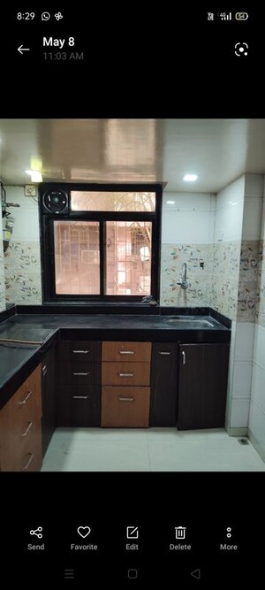 Kitchen in 2 BHK Apartment at Aashiana CHS, Sector 16 Vashi – for Rent
