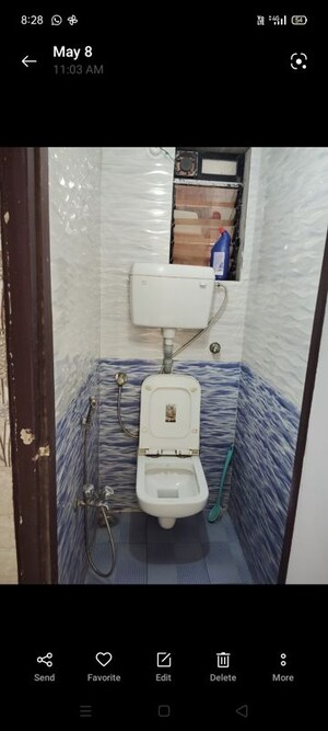 Bathroom in 2 BHK Apartment at Aashiana CHS, Sector 16 Vashi – for Rent