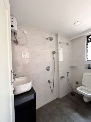 Bathroom in 2 BHK Apartment at Andheri West – for Rent