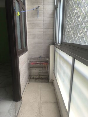 Balcony in 2 BHK Builder Floor at Sector 7 Dwarka – for Rent