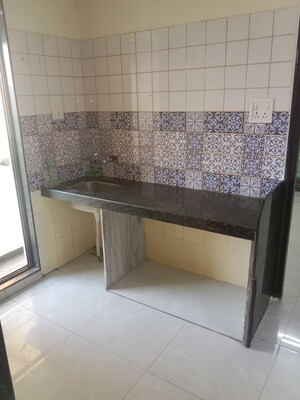 Kitchen in 1 BHK Apartment at Ornate Galaxy, Naigaon East – for Rent