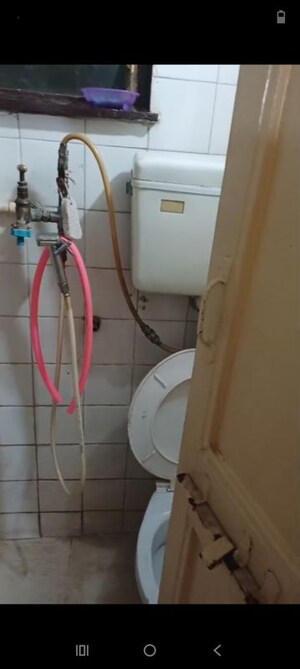 Bathroom in 2 BHK Apartment at Sandesh Nagar – for Rent
