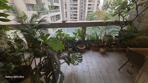 Balcony in 4 BHK Apartment at Waterfront Condominiums, Kalyani Nagar – for Rent