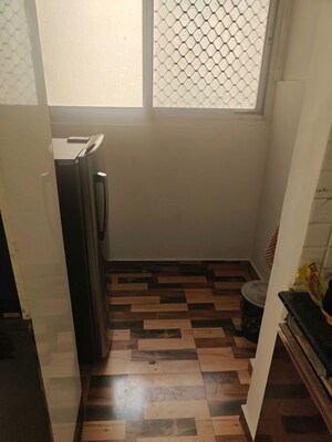 Staircase in 2 BHK Apartment at Galaxy Royale, Gaur City 2 – for Rent