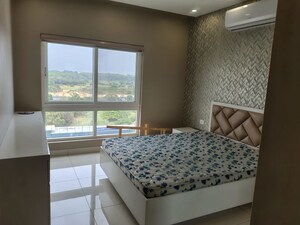 Bedroom in 3 BHK Apartment at Advaitha Aksha, Koramangala – for Rent