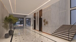 Stairs in 4 BHK Apartment at Anvita High 9, Kollur – for Sale