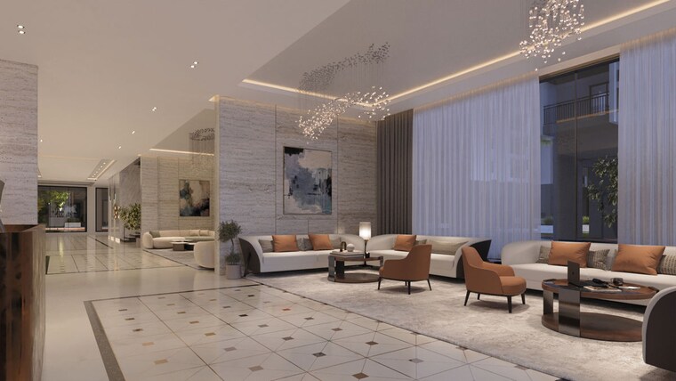 Living Room, anvita-high-9 4 Bedroom 1865 Sq.Ft. Apartment In Kollur Hyderabad 10372139