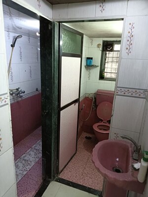 Bathroom in 2 BHK Apartment at Mathru Prerana, Dombivli West – for Rent