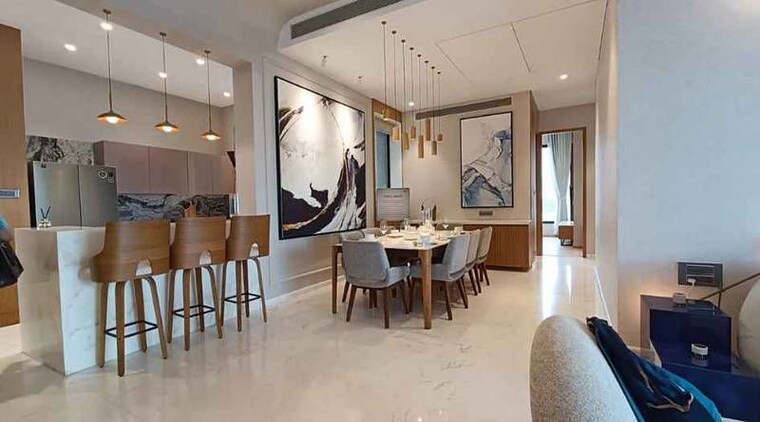 Living Room, suraj-palette 3 Bedroom 1106 Sq.Ft. Apartment In Dadar West Mumbai 10372157