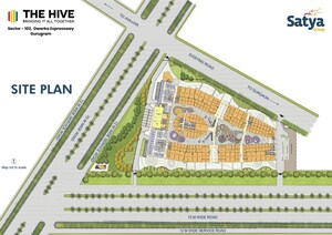 Master Plan in  Office Space at Satya The Hive, Sector 102 – for Sale