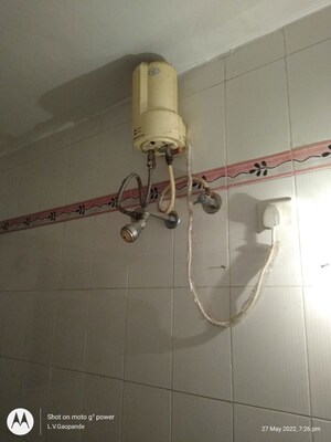 Bathroom in 1 BHK Apartment at Giridhar Chandraneel Apartment, Bavdhan – for Rent
