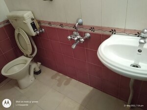 Bathroom in 1 BHK Apartment at Giridhar Chandraneel Apartment, Bavdhan – for Rent
