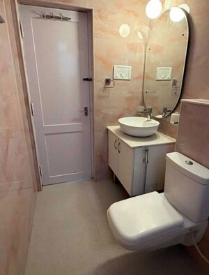 Bathroom in 2 BHK Apartment at Gopalan Millennium Habitat, Kundalahalli – for Rent