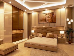 Bedroom in 3 BHK Apartment at VIctoryone Amara, Sector 16 Greater Noida – for Sale