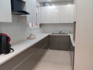 Kitchen in 2 BHK Builder Floor at Risland Sky Mansion, Chattarpur – for Rent